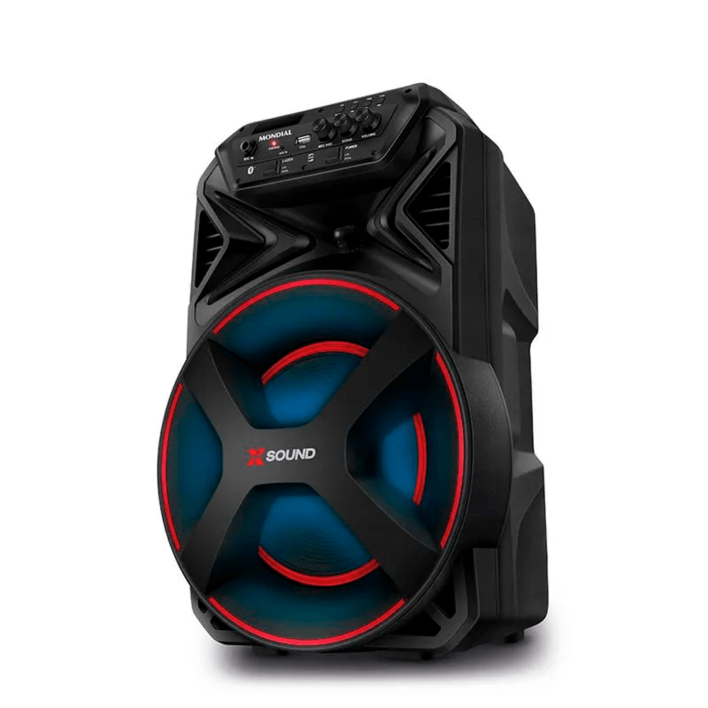 Caixa de Som Bluetooth Mondial Xsound 300 W Preta CM-300-N