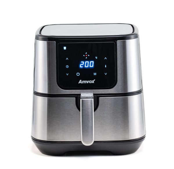 Fritadeira Air Fryer Amvox 7 Litros 1700 W Inox ARF1255