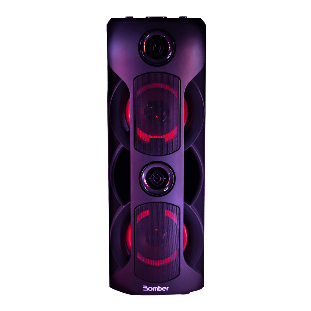 Caixa Amplificada Bomber Party 800 50 W RMS com Bluetooth Wi-Fi