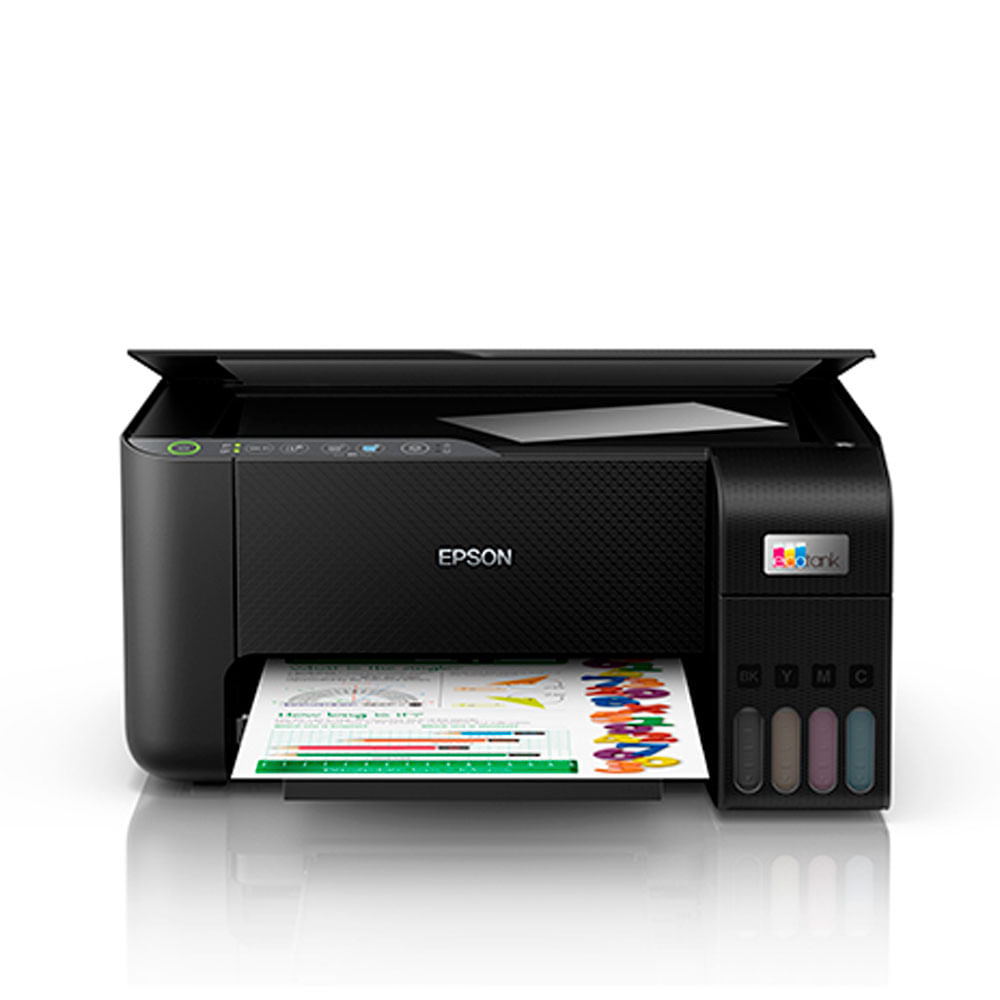 Impressora Multifuncional Epson 3 em 1 EcoTank Preta L3250