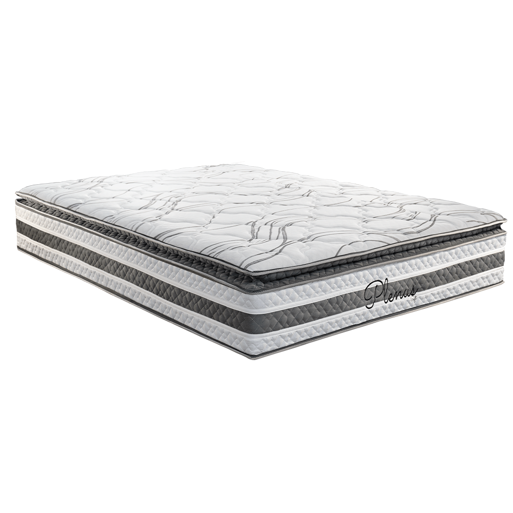 Colchão Casal Paropas D33 Plenus 138x188cm Cinza