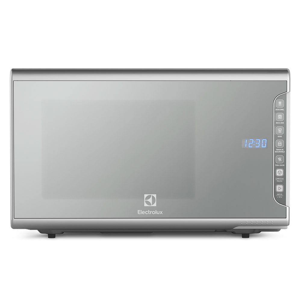 Microondas Electrolux 31 Litros MI41S, Função Manter Aquecido, Prata