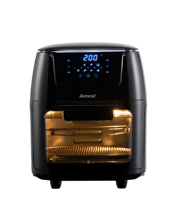 Fritadeira Air Fryer Oven 12 L Amvox ARF 1222 Preta