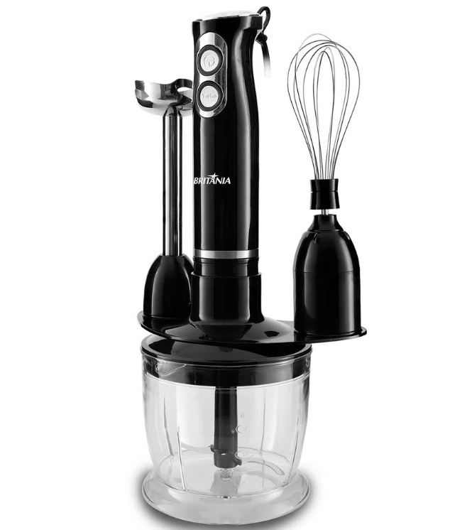 Mixer 3 em 1 BMX400P Britânia 400 W Preto