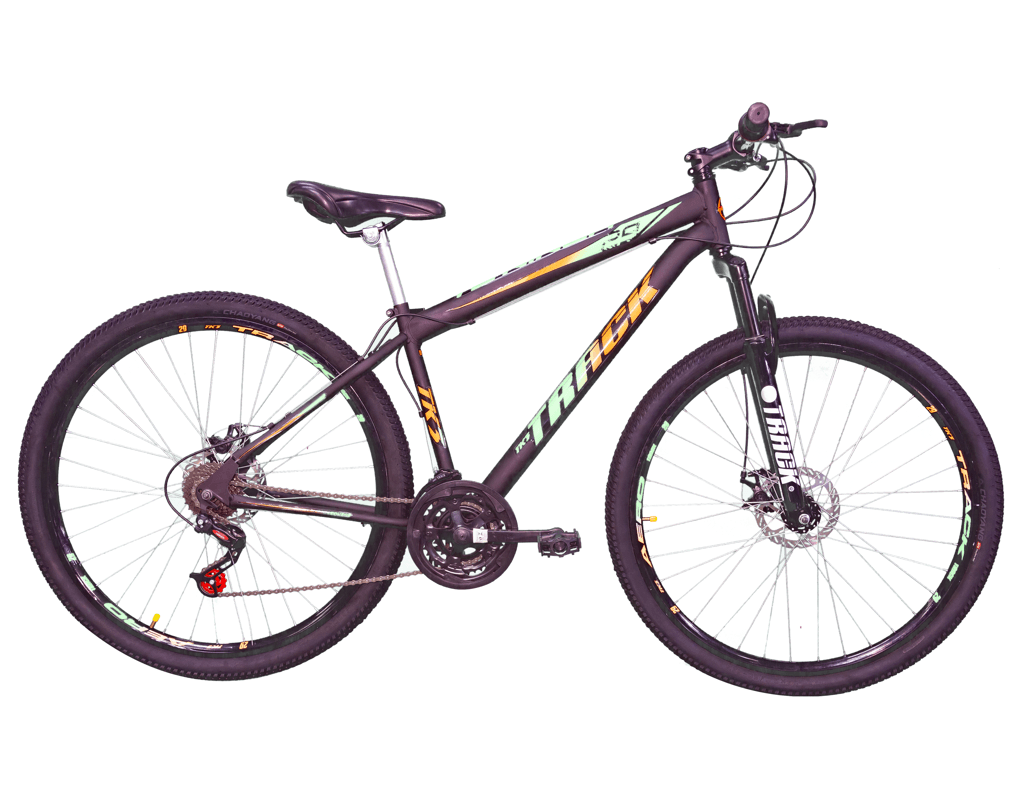 Bicicleta Track Bikes NINER Aro 29 com Freio a disco 21 marchas - Preto Fosco